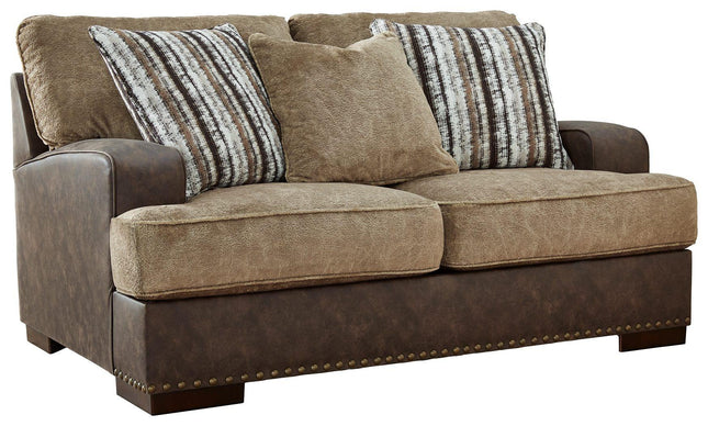 Alesbury - Chocolate - Loveseat Signature Design by Ashley® Yakima WA