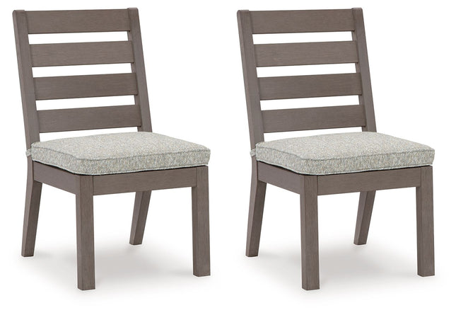 Hillside Barn - Gray / Brown - Chair With Cushion (Set of 2) - Tony's Home Furnishings