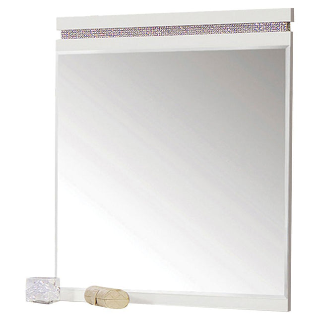 Valentina - Mirror - White High Gloss - Tony's Home Furnishings