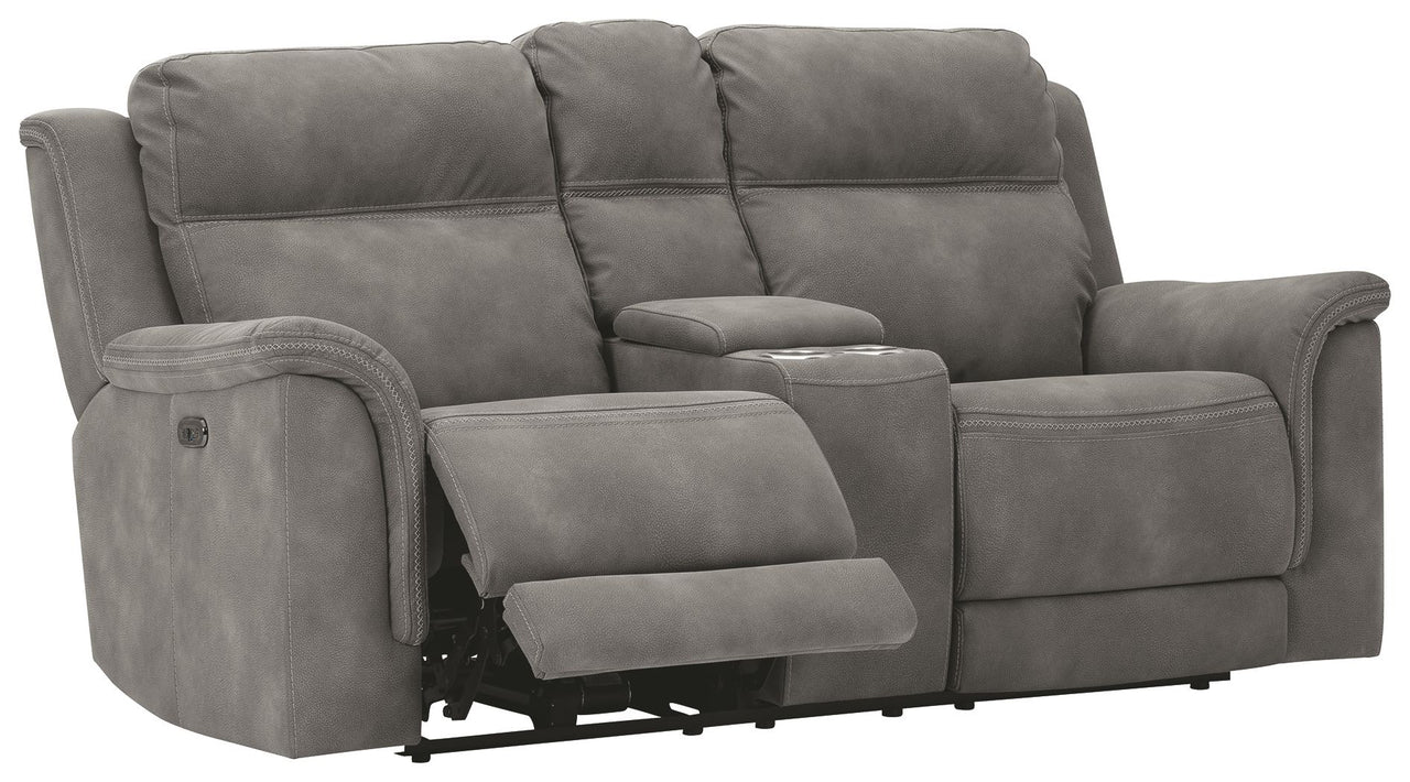 Next-Gen DuraPella - Reclining Power Loveseat With Console - Tony's Home Furnishings
