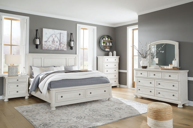 Robbinsdale - Panel Storage Bedroom Set - Tony's Home Furnishings