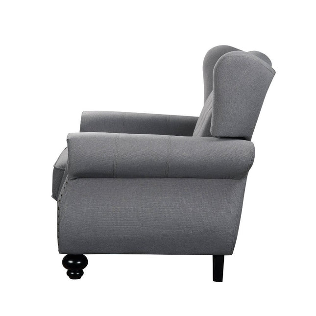 Hannes - Loveseat - Gray Fabric - Tony's Home Furnishings