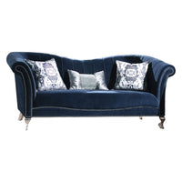 Jaborosa - Sofa - Blue Velvet - Tony's Home Furnishings