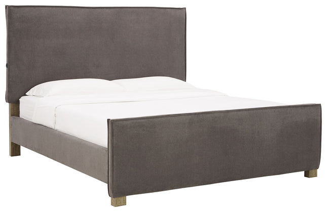 Krystanza - Upholstered Panel Bed - Tony's Home Furnishings