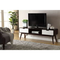Thumbnail for Christa - TV Stand - Espresso & White - Tony's Home Furnishings