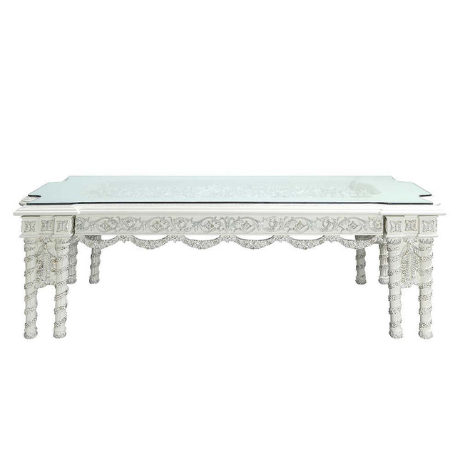 Vanaheim - Dining Table - Antique White Finish - Tony's Home Furnishings