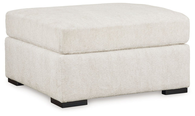 Chessington - Ivory - Oversized Accent Ottoman - Tony's Home Furnishings