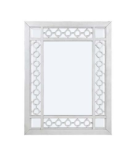 Varian - Mirror - Mirrored & Antique Platinum - Tony's Home Furnishings