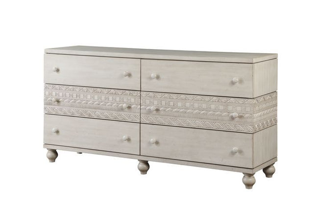 Roselyne - Dresser - Antique White Finish - Tony's Home Furnishings