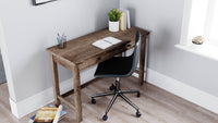 Thumbnail for Arlenbry - Gray - 2 Pc. - Home Office Desk, Swivel Desk Chair Tony's Home Furnishings Furniture. Beds. Dressers. Sofas.