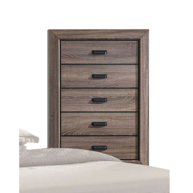 Lyndon - Chest - Weathered Gray Grain - Tony's Home Furnishings