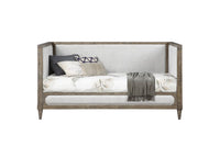 Thumbnail for Artesia - Daybed - Tan Fabric & Salvaged Natural Finish - Tony's Home Furnishings
