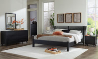 Thumbnail for Danziar - Slat Panel Bed With Low Footboard Set - Tony's Home Furnishings