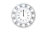 Boffa - Wall Clock - Mirrored - Tony's Home Furnishings