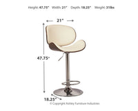 Thumbnail for Bellatier - Adjustable Height Barstool - Tony's Home Furnishings