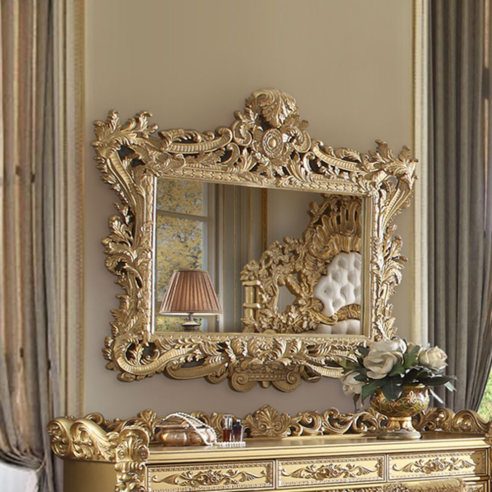 Bernadette - Mirror - Gold Finish - Tony's Home Furnishings