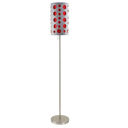 Cearra - Floor Lamp - Pearl Silver - Tony's Home Furnishings