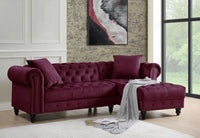 Thumbnail for Adnelis - Sectional Sofa w/2 Pillows - Tony's Home Furnishings