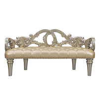 Thumbnail for Danae - Bench - Champagne & Gold Finish - Tony's Home Furnishings