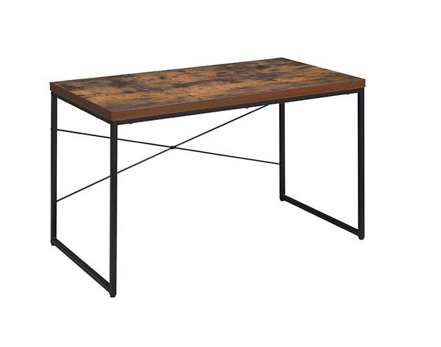 Bob - Console Table - Weathered Oak & Black Finish - Tony's Home Furnishings