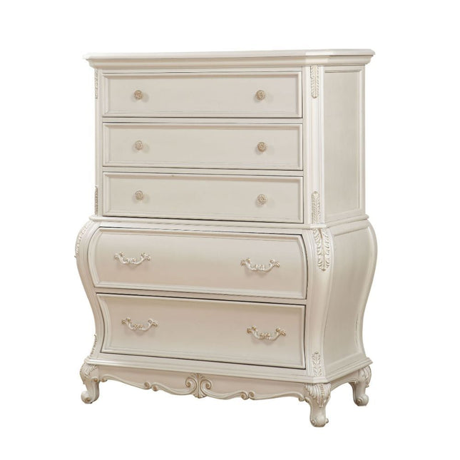 Chantelle - Chest - Pearl White - Tony's Home Furnishings