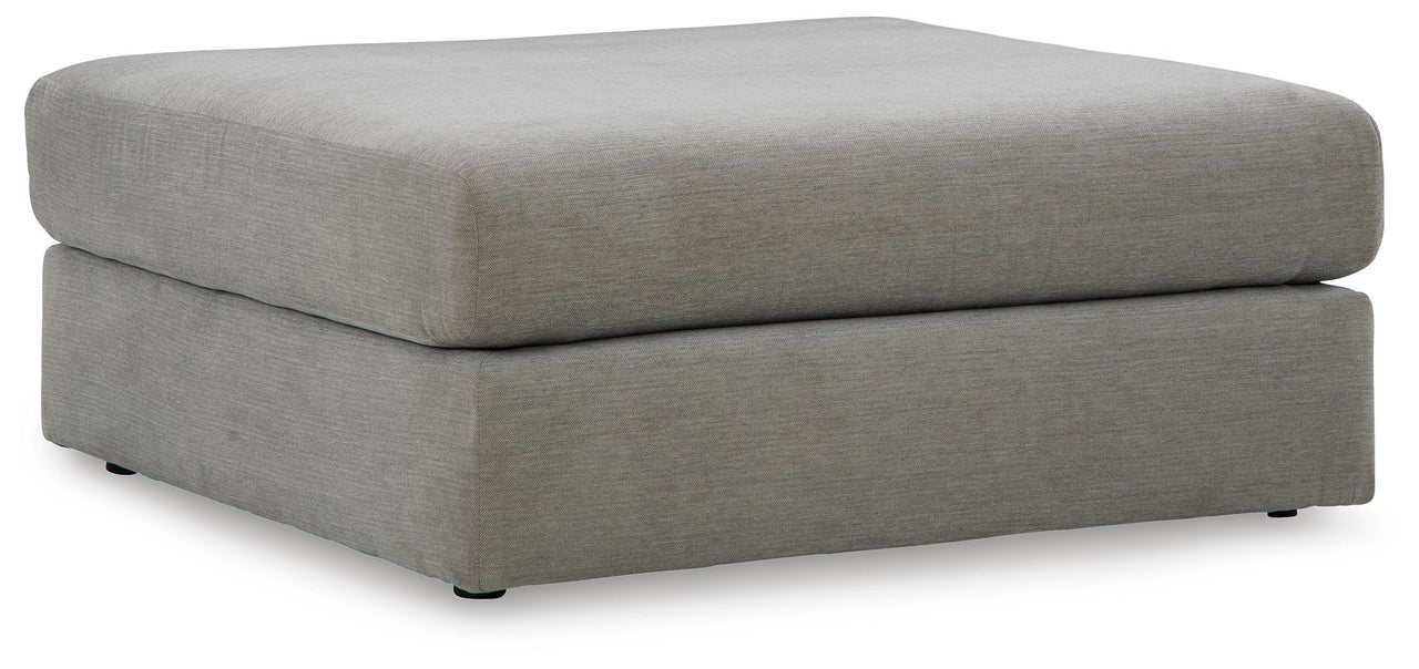 Avaliyah - Ash - Oversized Accent Ottoman - Tony's Home Furnishings