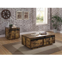 Thumbnail for Bellarosa - Coffee Table - Rustic Oak Finish - Tony's Home Furnishings