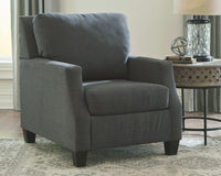 Thumbnail for Bayonne - Charcoal - Chair Tony's Home Furnishings Furniture. Beds. Dressers. Sofas.