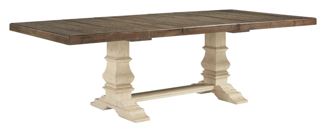 Bolanburg - Brown / Beige - Extension Dining Table Signature Design by Ashley® 