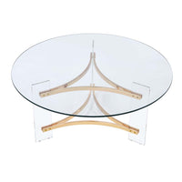 Sosi - Coffee Table - Gold Finish - Tony's Home Furnishings