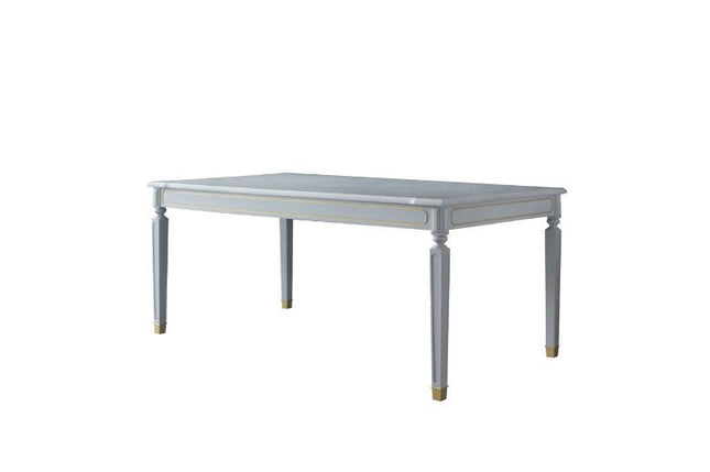 House - Marchese Dining Table - Pearl Gray Finish - Tony's Home Furnishings