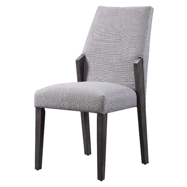 Belay - Side Chair (Set of 2) - Fabric & Gray Oak - Tony's Home Furnishings