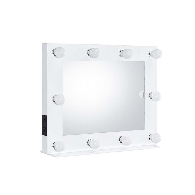 Avery - Accent Mirror - White Finish - Tony's Home Furnishings