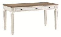 Thumbnail for Realyn - White / Brown - Home Office Lift Top Desk - Tony's Home Furnishings