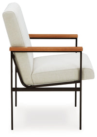 Thumbnail for Dressonni - Brown - Dining Upholstered Arm Chair (Set of 2) - Tony's Home Furnishings