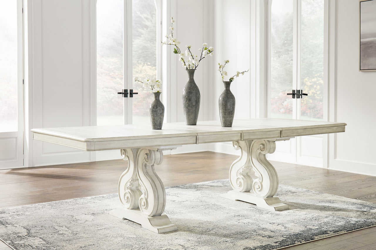 Arlendyne - Antique White - Dining Extension Table - Tony's Home Furnishings