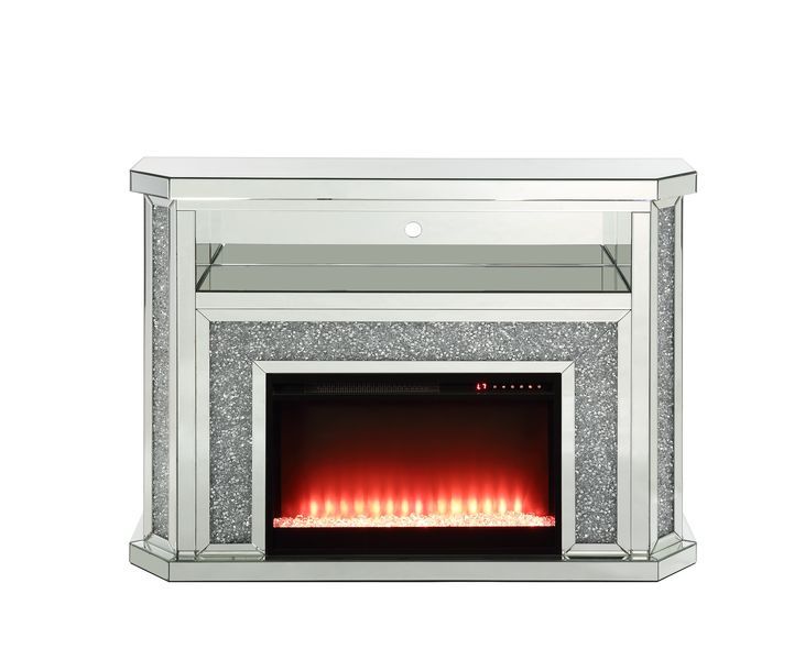 Noralie - Fireplace - Mirrored - 39" - Tony's Home Furnishings