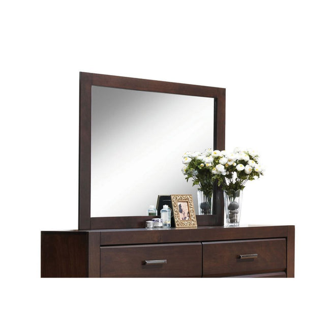 Oberreit - Mirror - Walnut - Tony's Home Furnishings