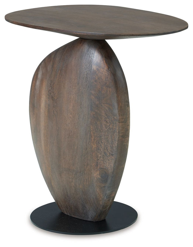 Cormmet - Brown / Black - Accent Table - Tony's Home Furnishings