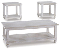 Thumbnail for Cloudhurst - White - Occasional Table Set (Set of 3) Tony's Home Furnishings Furniture. Beds. Dressers. Sofas.