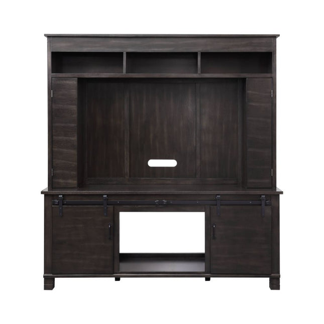 Apison - Entertainment Center - Espresso - Tony's Home Furnishings