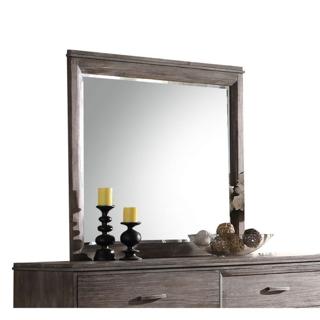 Bayonne - Mirror - Burnt Oak - Tony's Home Furnishings