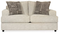 Thumbnail for Soletren - Stationary Loveseat Tony's Home Furnishings Furniture. Beds. Dressers. Sofas.