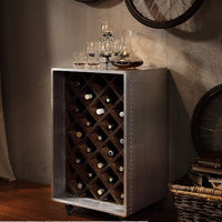 Thumbnail for Brancaster - Wine Cabinet - Aluminum - Tony's Home Furnishings