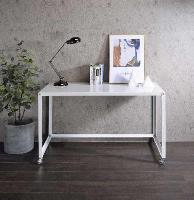 Arcano - Writing Desk - White Finish - Tony's Home Furnishings