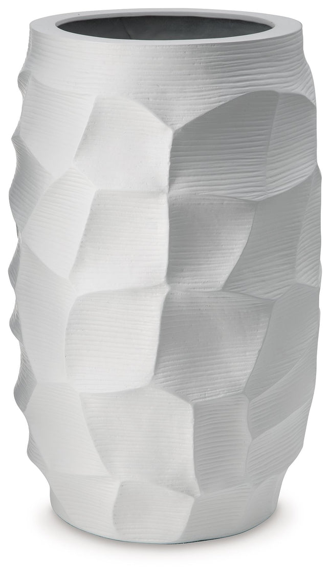 Patenleigh - White - Vase - Tony's Home Furnishings