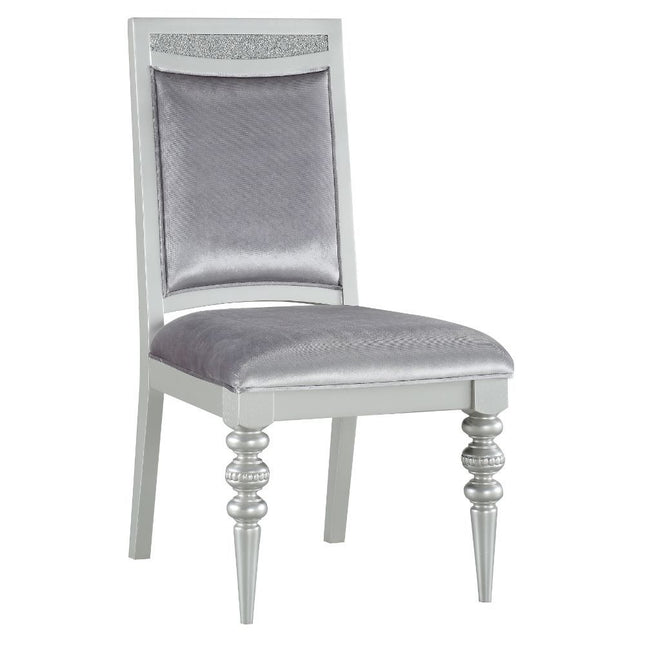 Maverick - Side Chair (Set of 2) - Fabric & Platinum - Tony's Home Furnishings