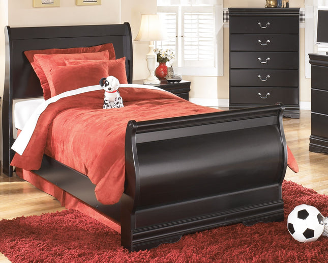 Huey Vineyard - Sleigh Bed - Tony's Home Furnishings