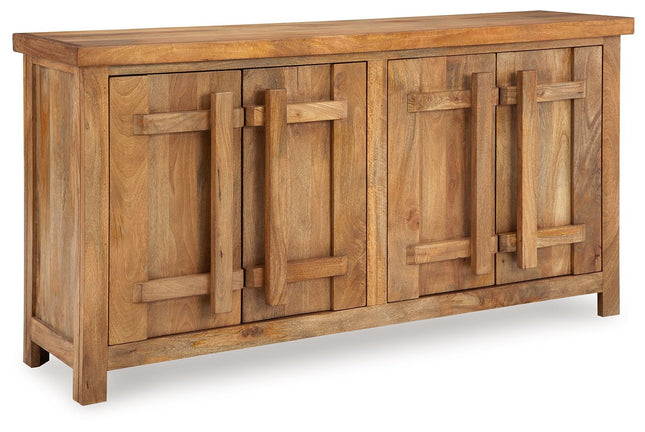 Dresor - Natural - Accent Cabinet - Tony's Home Furnishings