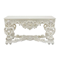 Adara - Sofa Table - Antique White Finish - Tony's Home Furnishings